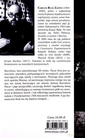 Marina - Carlos Ruiz Zafon [KSIĄŻKA]