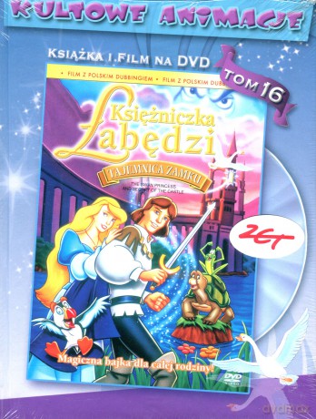 Kultowe Animacje 16: Księżniczka Łabędzi: Tajemnica zamku (booklet) [DVD]