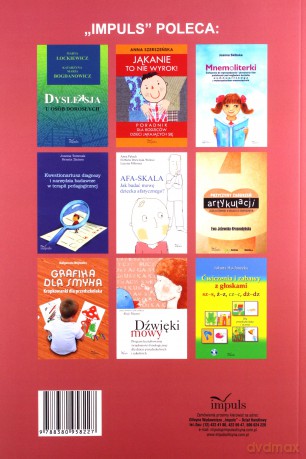 Materiał wyrazowo-obrazkowy do utrwalania poprawnej wymowy głosek f, fi, w, wi, ł, ch (h) pedagogika - Grażyna Krzysztoszek, Małgorzata Piszczek [KSIĄŻKA]