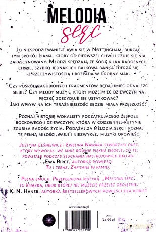 Melodia serc - Ewelina Nawara, Justyna Leśniewicz [KSIĄŻKA]
