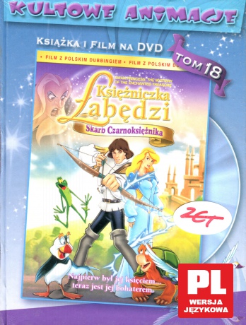 Kultowe Animacje 18: Księżniczka Łabędzi: Skarb Czarnoksiężnika (booklet) [DVD]