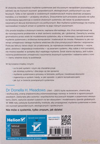 Myślenie systemowe. Wprowadzenie - Donella H. Meadows [KSIĄŻKA]