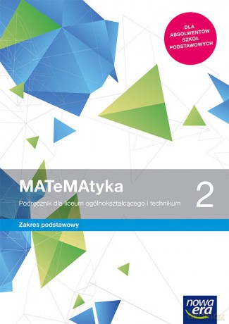 Nowe matematyka era podręcznik klasa 2 liceum i technikum zakres podstawowy 68122 - Wojciech Babiański, Lech Chańko, Joanna Czarnowska, Grzegorz Janocha [KSIĄŻKA]