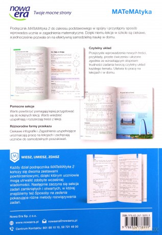 Nowe matematyka era podręcznik klasa 2 liceum i technikum zakres podstawowy 68122 - Wojciech Babiański, Lech Chańko, Joanna Czarnowska, Grzegorz Janocha [KSIĄŻKA]