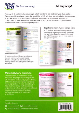Nowe matematyka to się liczy era podręcznik 2 szkoła branżowa 68863 - Karolina Wej, Wojciech Babiański [KSIĄŻKA]