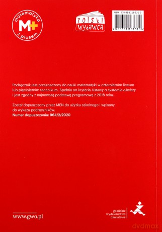 Nowe matematyka z plusem gwo podręcznik do liceum i technikum dla klasy 2 zakres podstawowy mlk2-1 - Małgorzata Dobrowolska, Marcin Karpiński, Jacek Lech [KSIĄŻKA]