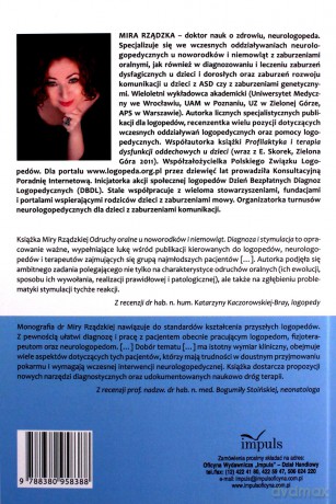 Odruchy oralne u noworodków i niemowląt. Diagnoza i stymulacja - Mira Rządzka [KSIĄŻKA]