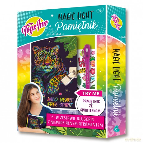 Pamiętnik magic light pantera