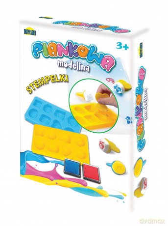Piankowa modelina Stempelki 4x15g