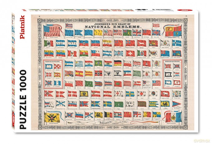 PIATNIK 1000 el.Flagi [PUZZLE]