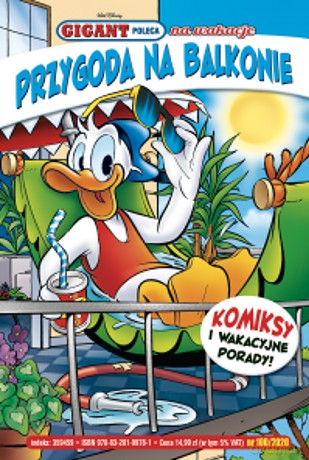 Przygoda na balkonie. Gigant Poleca (Tom 100/2020) [KSIĄŻKA]