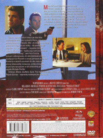Tequila Sunrise (Mocne kino 23) (booklet) [DVD]