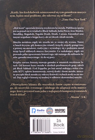 Ryk bestii. Dekady metalu. - Ian Christe [KSIĄŻKA]