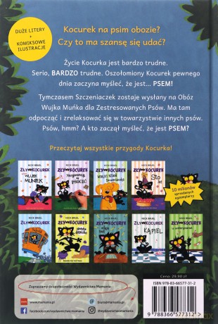 Zły Kocurek. Obozowe szaleństwo - Nick Bruel [KSIĄŻKA]