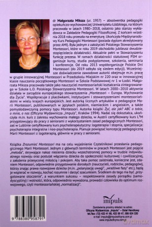 Zrozumieć Montessori pedagogika - Małgorzata Miksza [KSIĄŻKA]