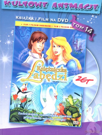 Kultowe Animacje 14: Księżniczka Łabędzi (booklet) [DVD]