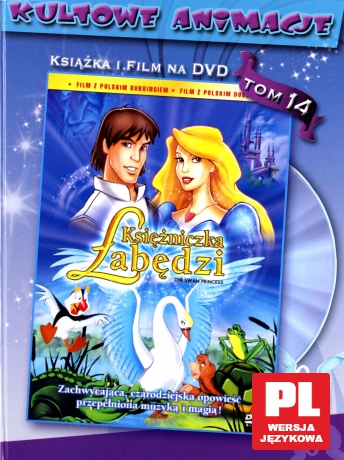 Kultowe Animacje 14: Księżniczka Łabędzi (booklet) [DVD]