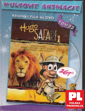 Kultowe Animacje 22: Hugo Safari 1 (booklet) [DVD]