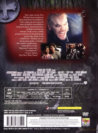 Straceni chłopcy (Wampiry Kolekcja Filmowa) (booklet) [DVD]