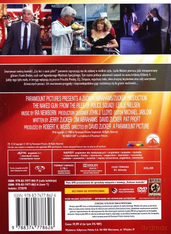 Naga broń (Kultowe komedie) (booklet) [DVD]