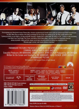 Czy leci z nami pilot (Kultowe komedie) (booklet) [DVD]