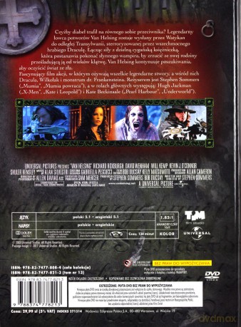 Van Helsing (Wampiry Kolekcja Filmowa 13) (booklet) [DVD]