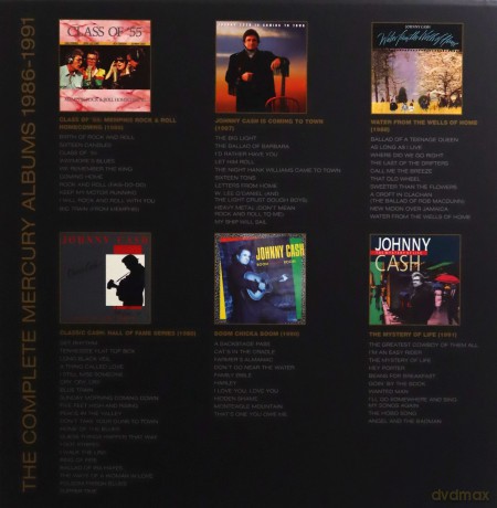 Johnny Cash: Complete Mercury Albums 1986-1992 [7xWinyl]