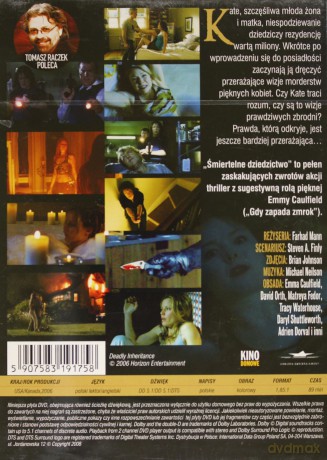 Śmiertelne dziedzictwo (Zabójczy Spadek) [DVD]