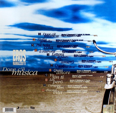 Eros Ramazzotti: Dove C'E Musica [2xWinyl]