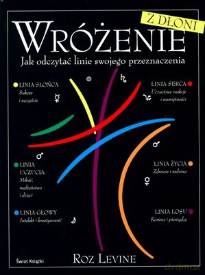 Wróżenie Z Dłoni (twarda) - Roz Levine [KSIĄŻKA]