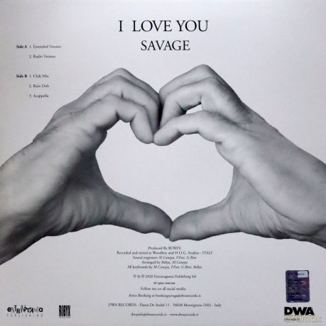 Savage: I Love You (Ltd White) [Winyl]