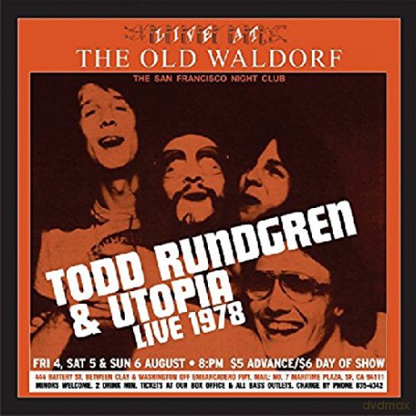 Todd Rundgren: Live At The Old Waldorf [2xWinyl]