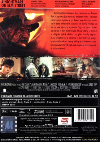Koszmar z ulicy Wiązów [DVD]