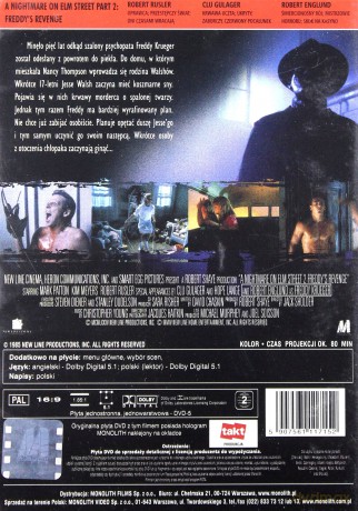 Koszmar z ulicy Wiązów 2: Zemsta Freddy'ego [DVD]