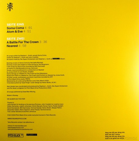 Apoptygma Berzerk: Nein Danke! (Clear) [Winyl]