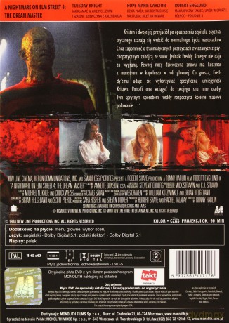 Koszmar z ulicy Wiązów 4: Władca snów [DVD]
