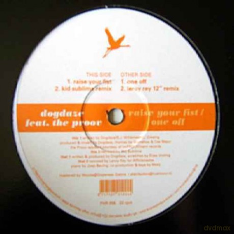 Dogdaze Feat The Prov: Raise Your Fist - Dogdaze Feat The Prov 12 [Winyl]