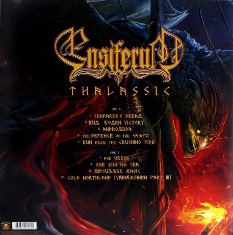 Ensiferum: Thalassic (Red Black Marbled) [Winyl]