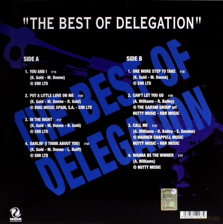 Delegation: The Best Of Delegation [Winyl]