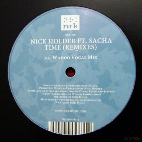 Nick Holdeer Ft. Sacha: Time(remixes) [Winyl]