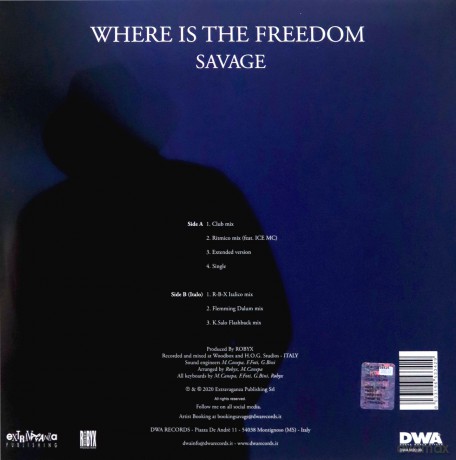 Savage: Where Is The Freeedom [Winyl]