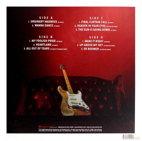 Walter Trout: Ordinary Madness (Red) [2xWinyl]