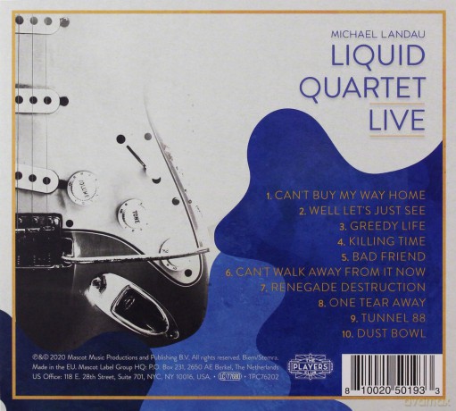 Michael Landau: Liquid Quartet Live (digipack) [CD]