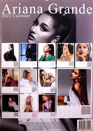 Ariana Grande: Ariana Grande Unofficial 2021 [KALENDARZ]