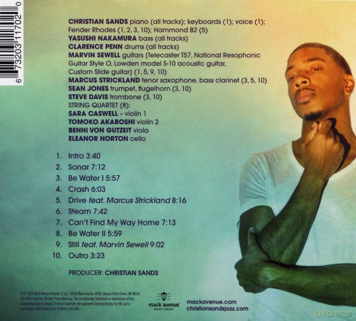 Christian Sands: Be Water [CD]