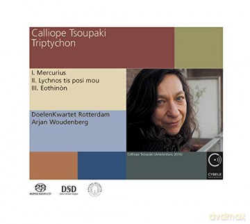 Doelenkwartet Arjan Woudenberg: Calliope Tsoupaki Triptychon [CD]