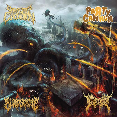 Cannons Of Gore Soaked. Blood Drenched. Parasitic Sickness [CD]