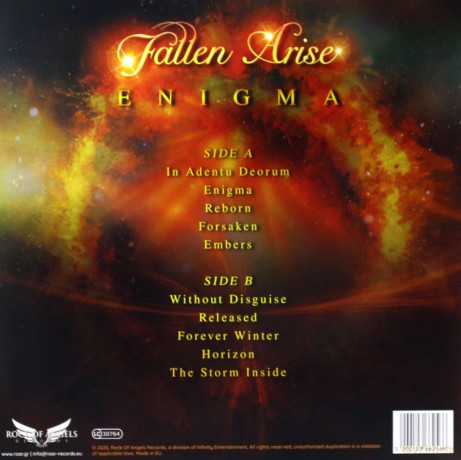 Fallen Arise: Enigma (Orange) [Winyl]