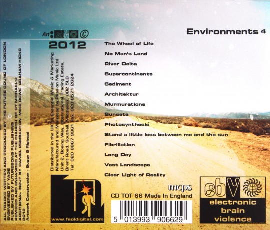 Future Sound Of London: Environments - Vol 4 [CD]