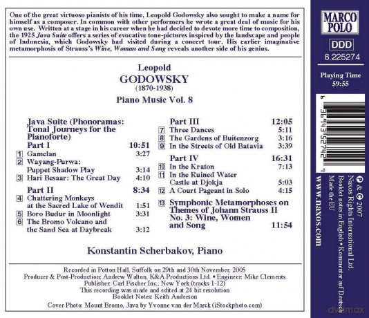 Konstantin Scherbakov: Godowskyjava Suite [CD]